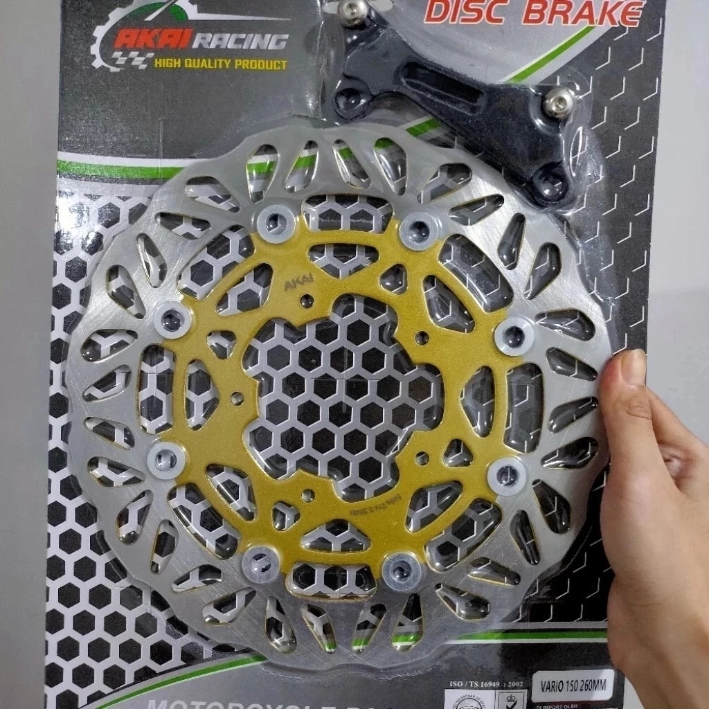 Cakram Vario 150-160 New Lubang 5 260MM Kembang - Foto 6